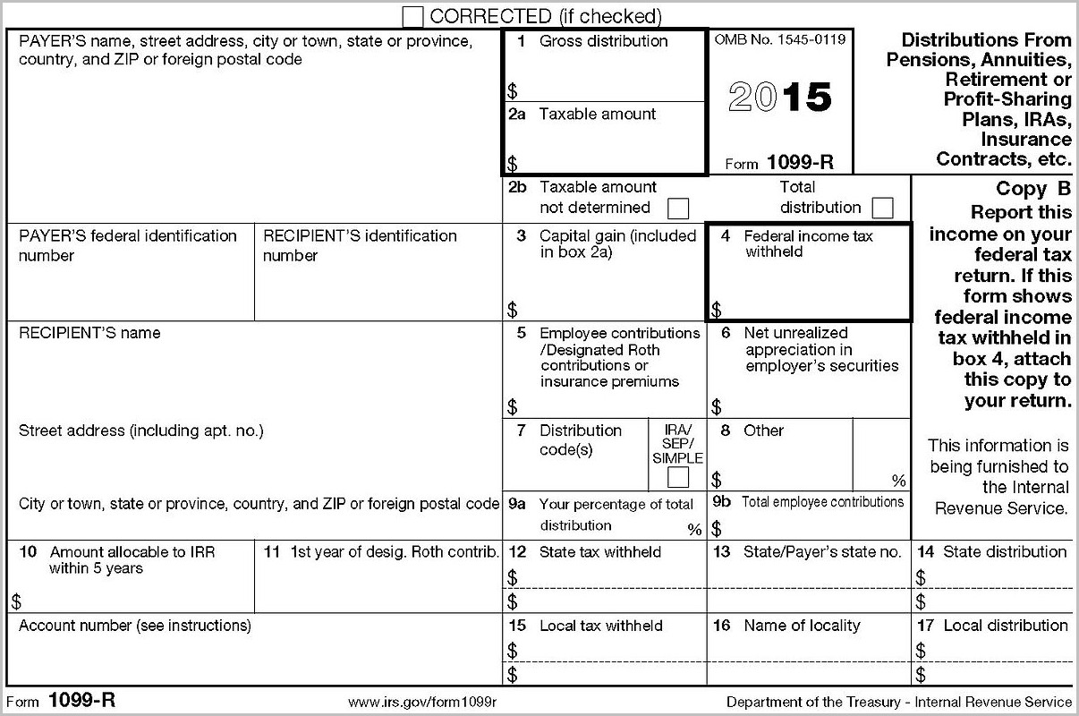 Irs 1099 B Forms