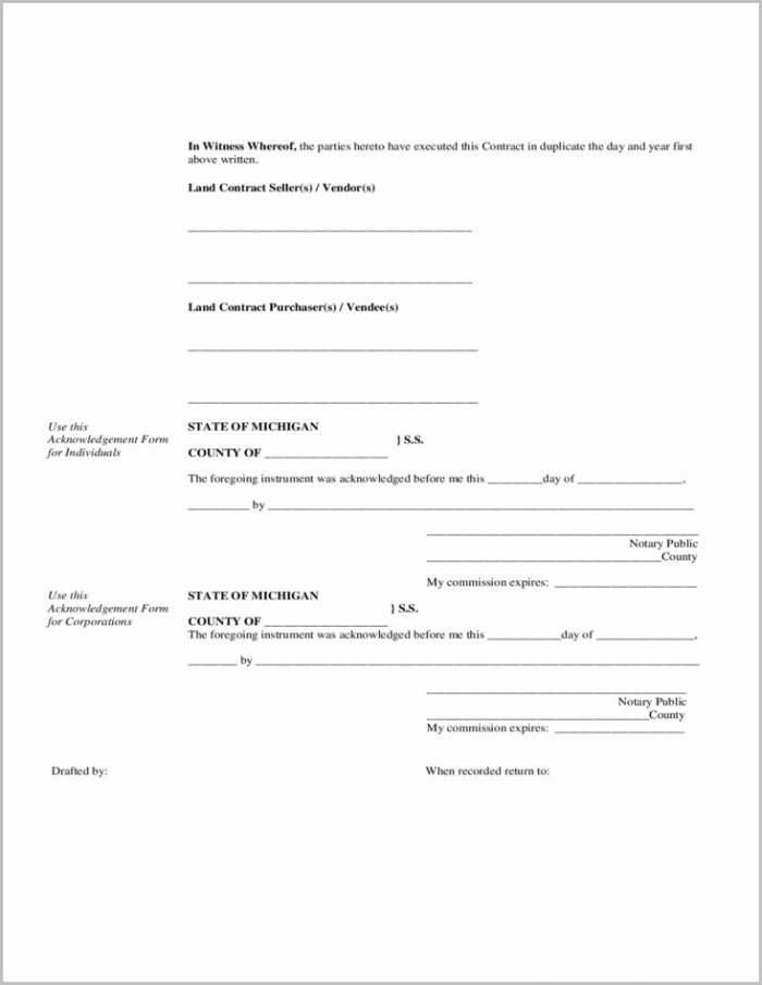 nsfaf form 2018 contract Contract Form Land West Form Regional Michigan 1 : Resume