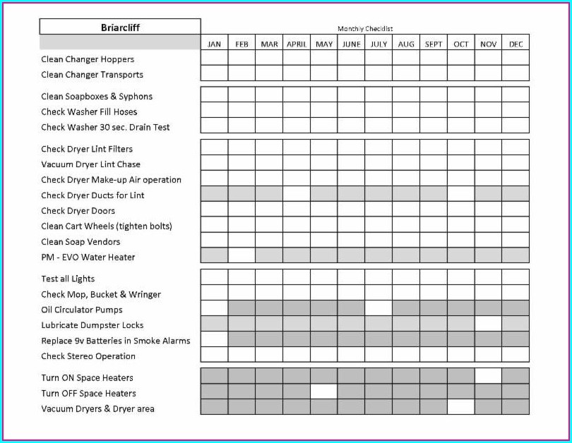 Printable Hvac Inspection Checklist Template - Customize And Print