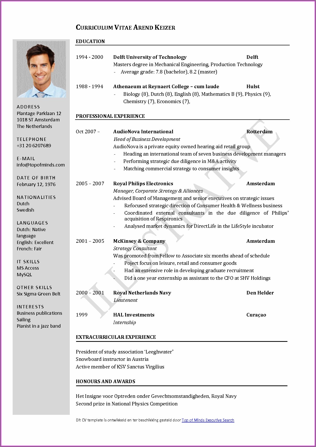 Academic Cv Curriculum Vitae Template Examples Guide Creative Cv | The ...