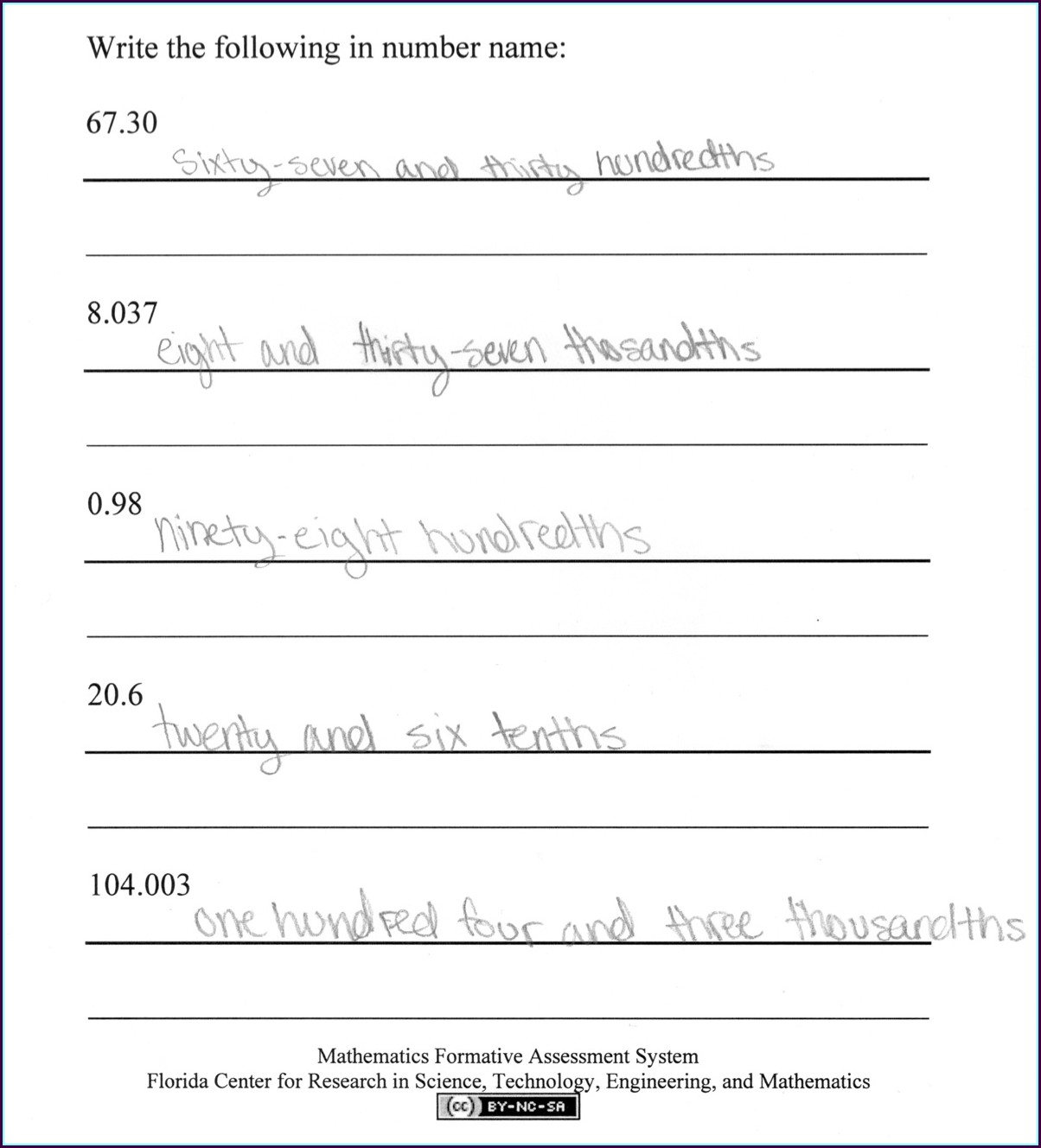 Worksheet Writing Numbers Worksheet Writing Numbers
