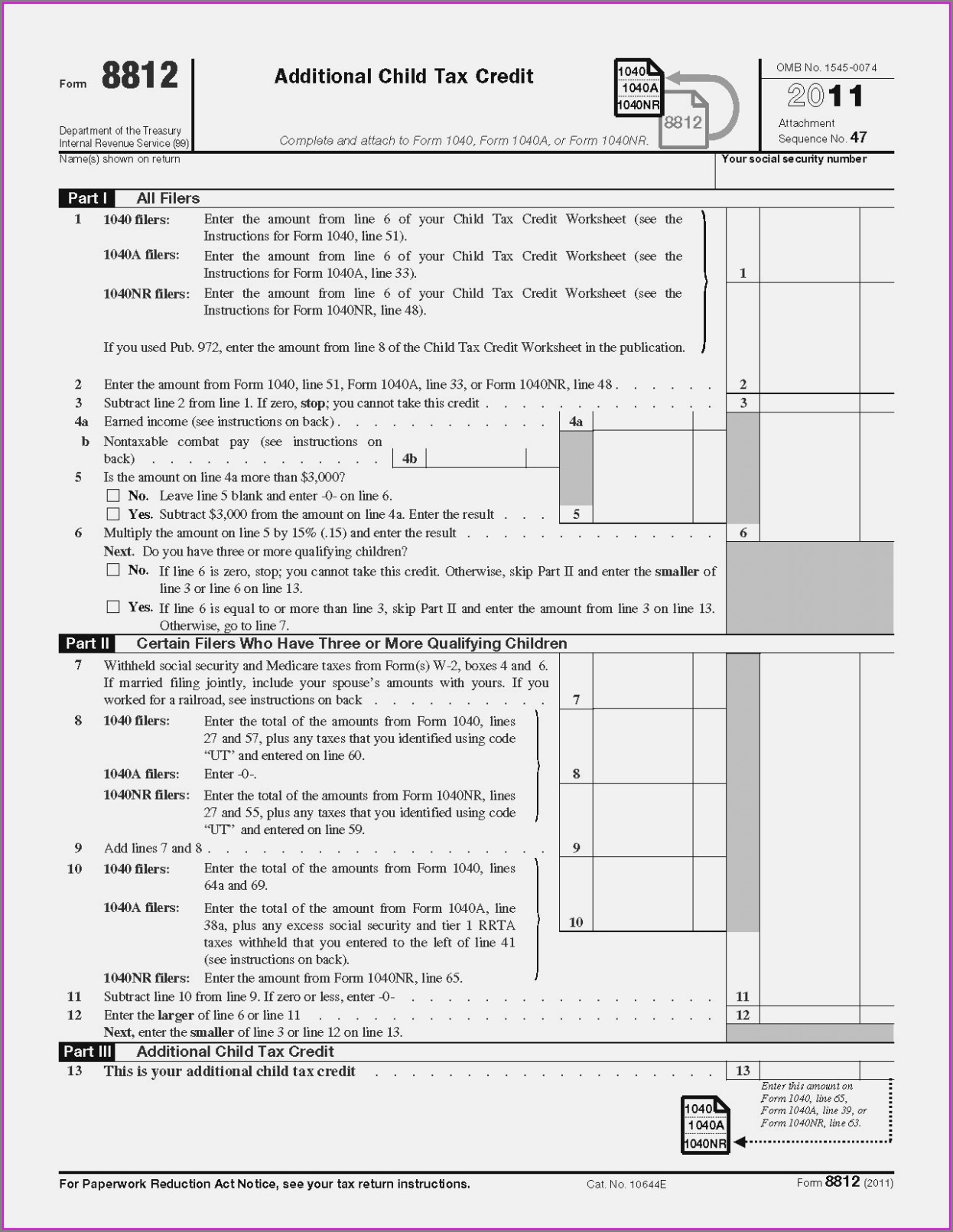 Eic Worksheet B