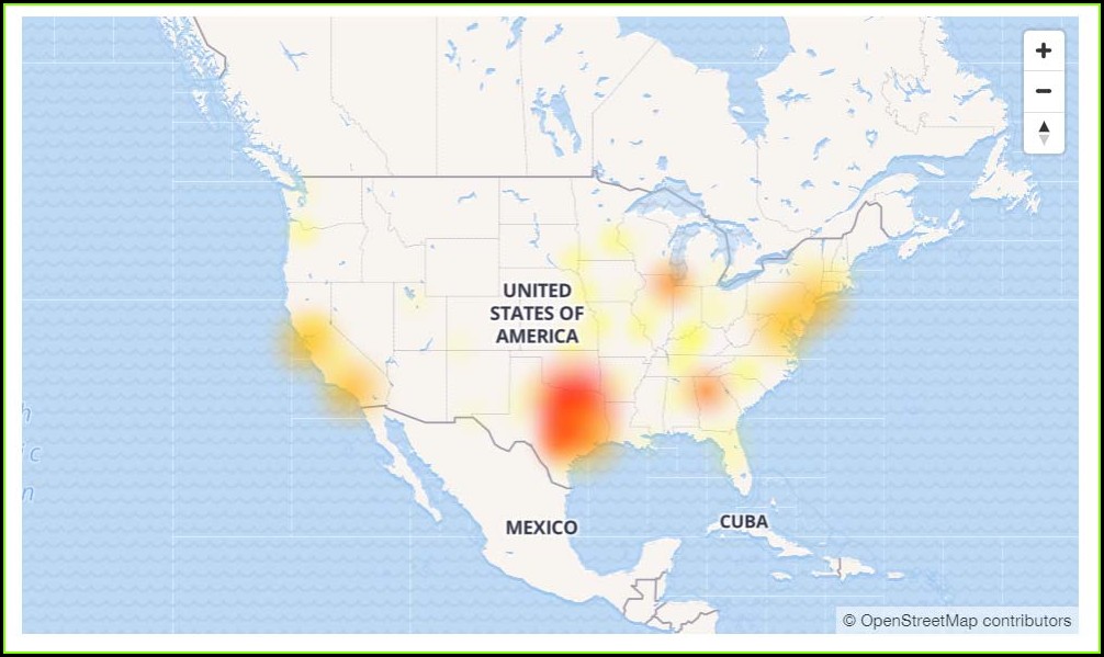 Dish Network Internet Outage Map Map : Resume Examples