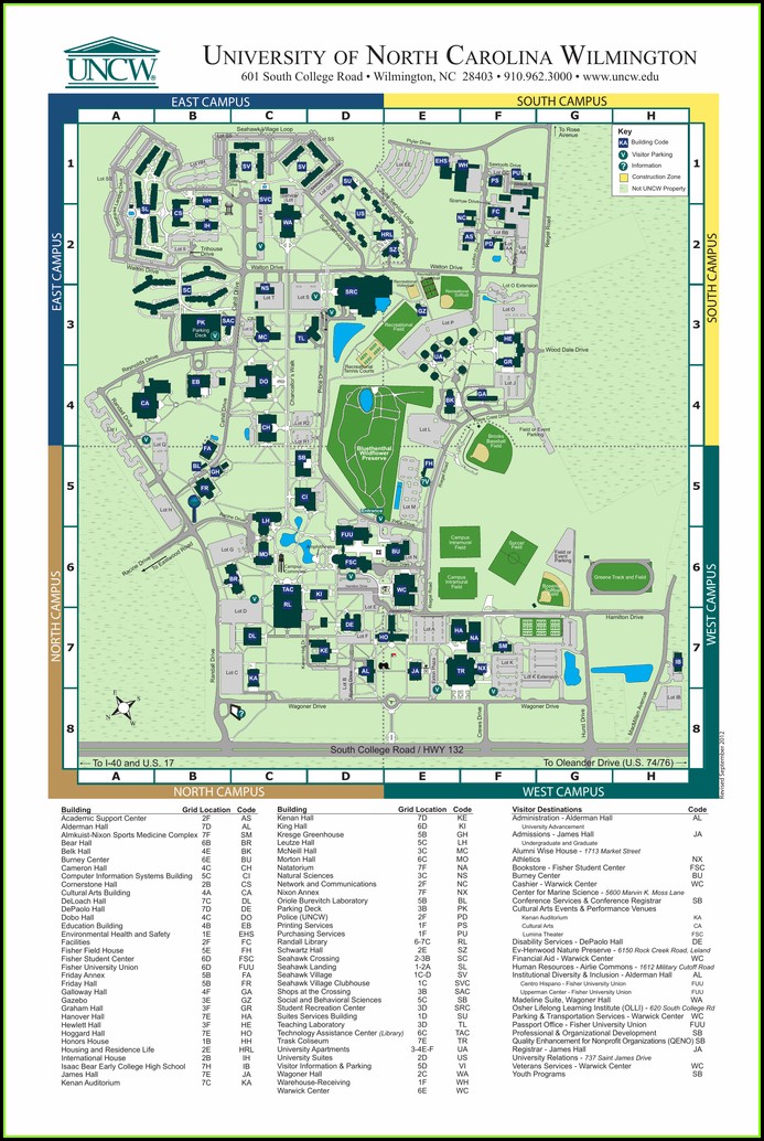 Trask Coliseum Uncw Map Map : Resume Examples