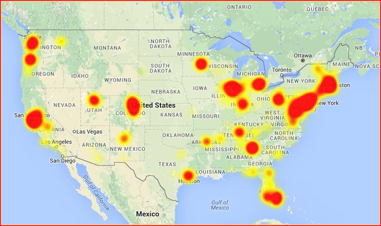 Dish Network Internet Outage Map Map : Resume Examples