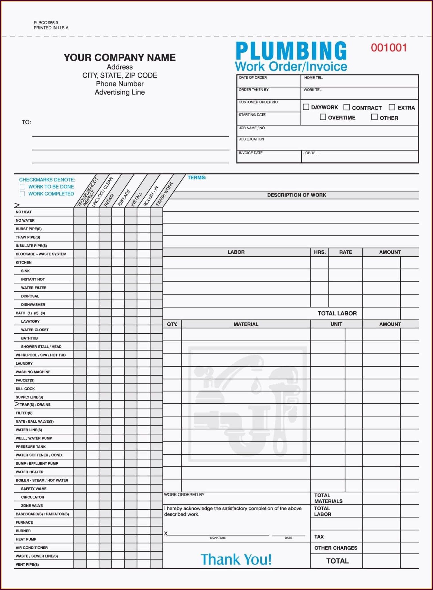 Plumbing Bid Proposal Template Templates-2 : Resume Examples